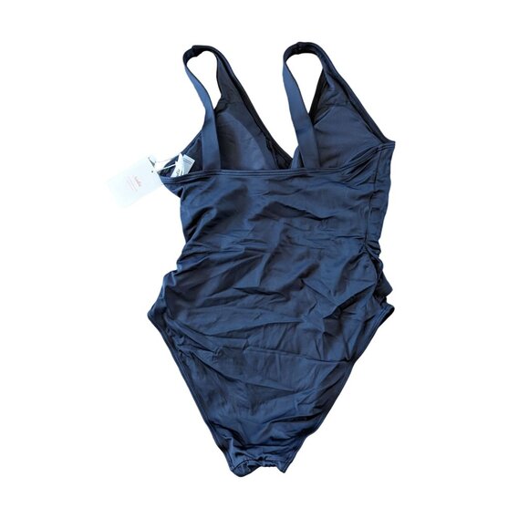 Andie Swim The Capri One Piece Black Eco Nylon  Size Medium - Picture 9 of 9